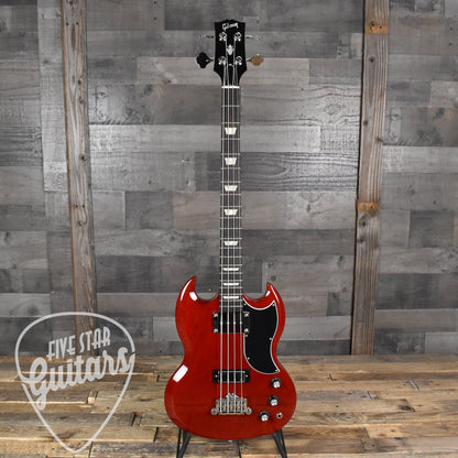 Gibson SG Standard Bass - Heritage Cherry with Hard Shell Case