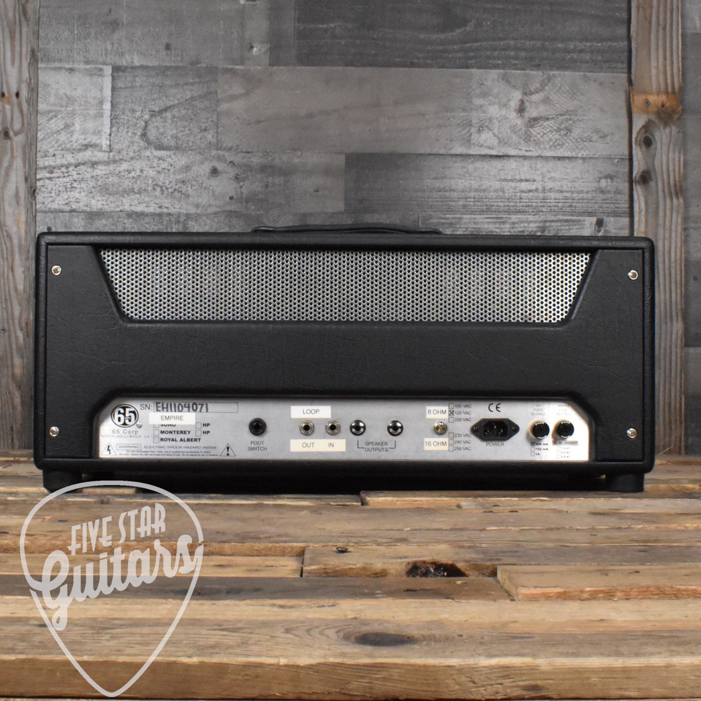 Pre-Owned 65 Amps Empire Head