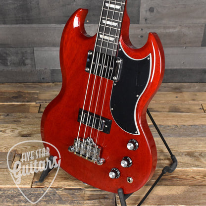 Gibson SG Standard Bass - Heritage Cherry with Hard Shell Case