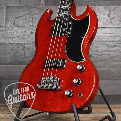 Gibson SG Standard Bass - Heritage Cherry with Hard Shell Case