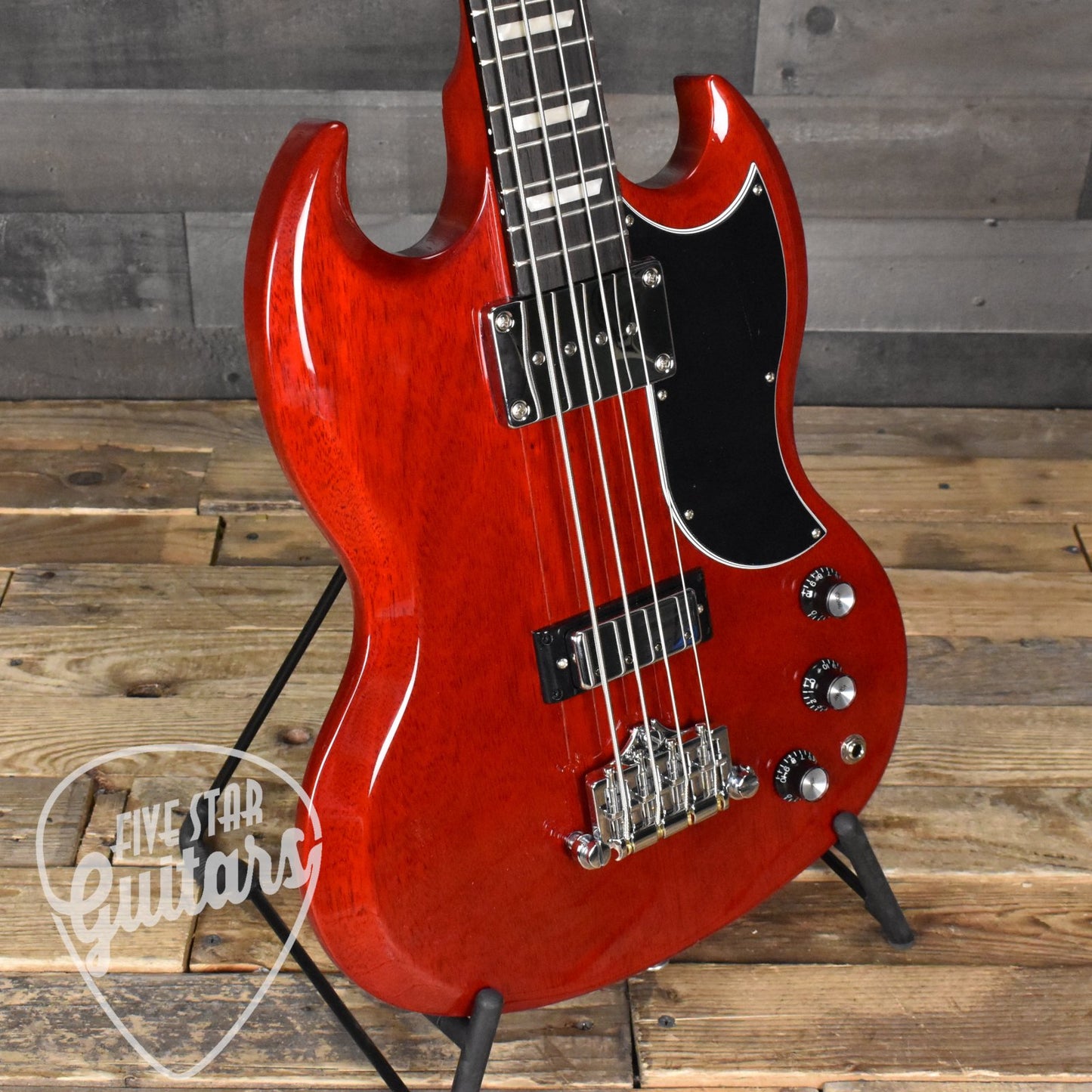 Gibson SG Standard Bass - Heritage Cherry with Hard Shell Case