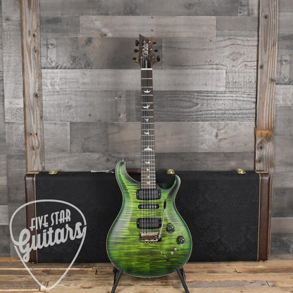 Paul Reed Smith Modern Eagle V Korina Wood Library - Jade Burst with Hard Shell Case