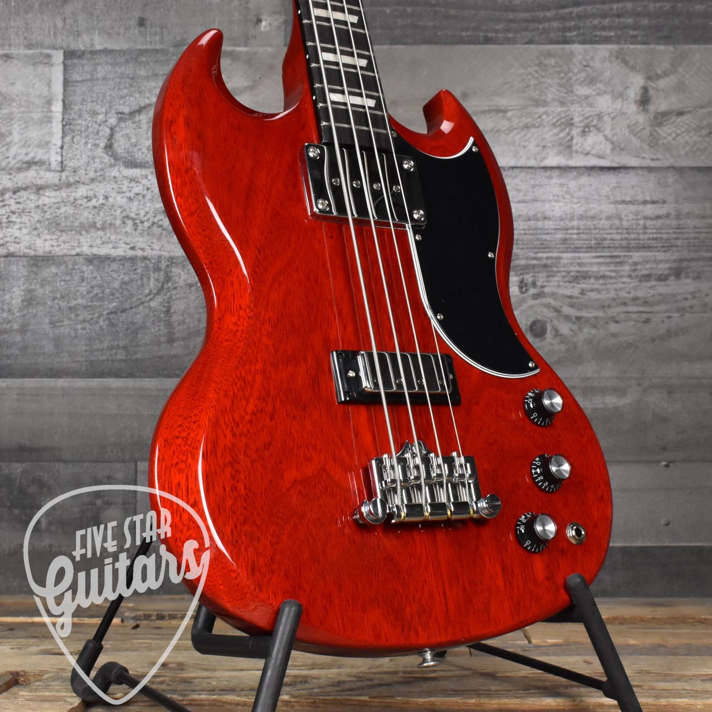 Gibson SG Standard Bass - Heritage Cherry with Hard Shell Case