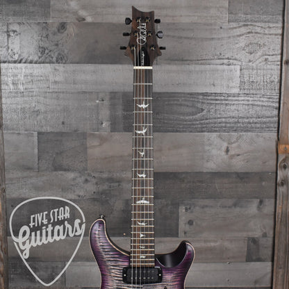 Paul Reed Smith Modern Eagle V - Wood Library - Charcoal Purple Burst with Hard Shell Case