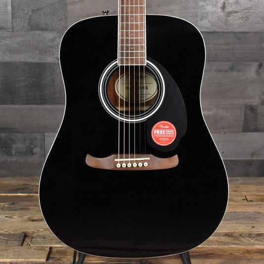 Fender FA-125 Dreadnought Walnut Fingerboard - Black