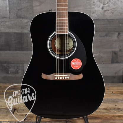 Fender FA-125 Dreadnought Walnut Fingerboard - Black