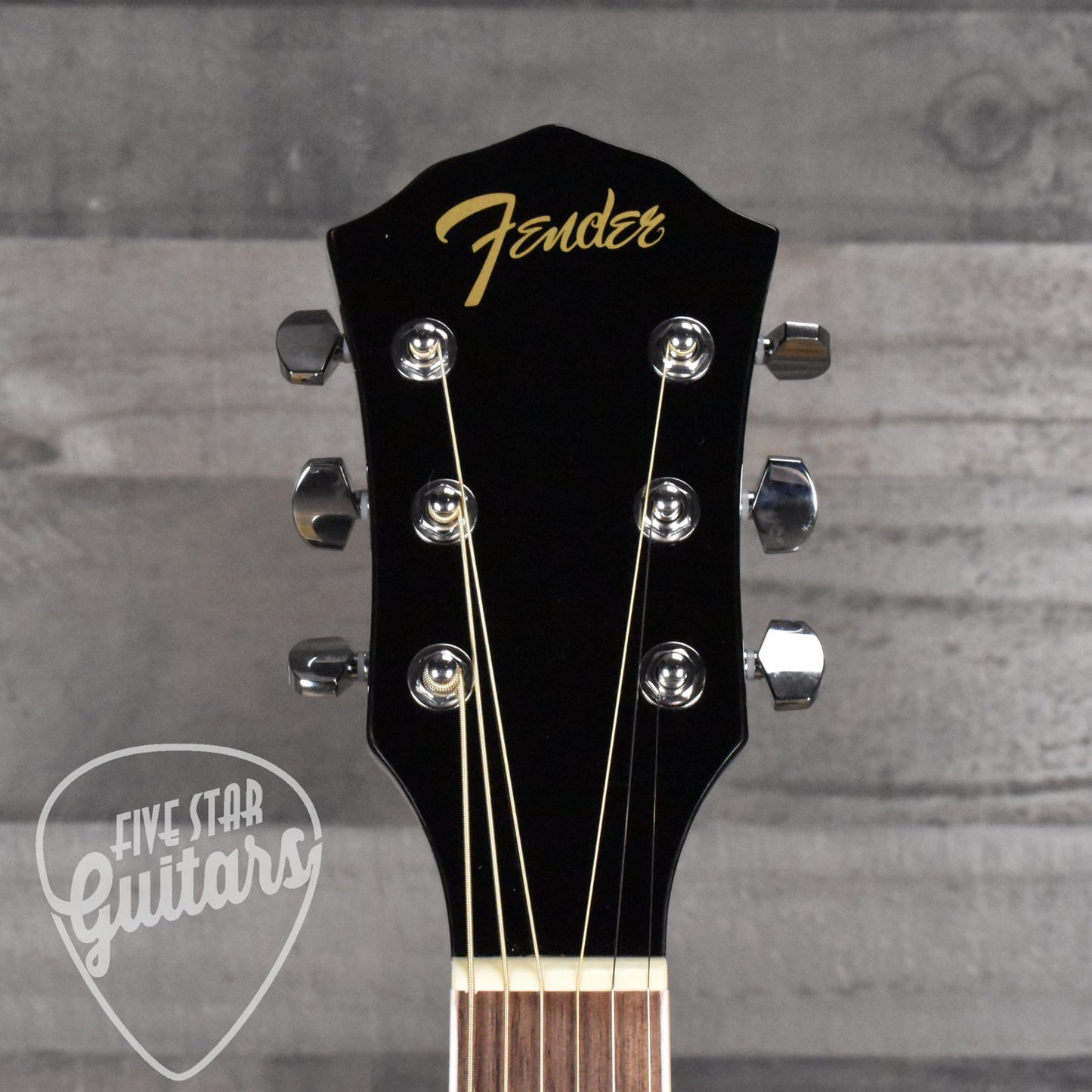 Fender FA-125 Dreadnought Walnut Fingerboard - Black