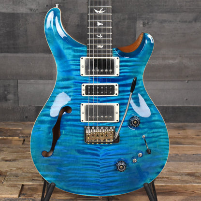 Paul Reed Smith Special Semi-Hollow Flame Maple Select Top - Carroll Blue with Hard Shell Case