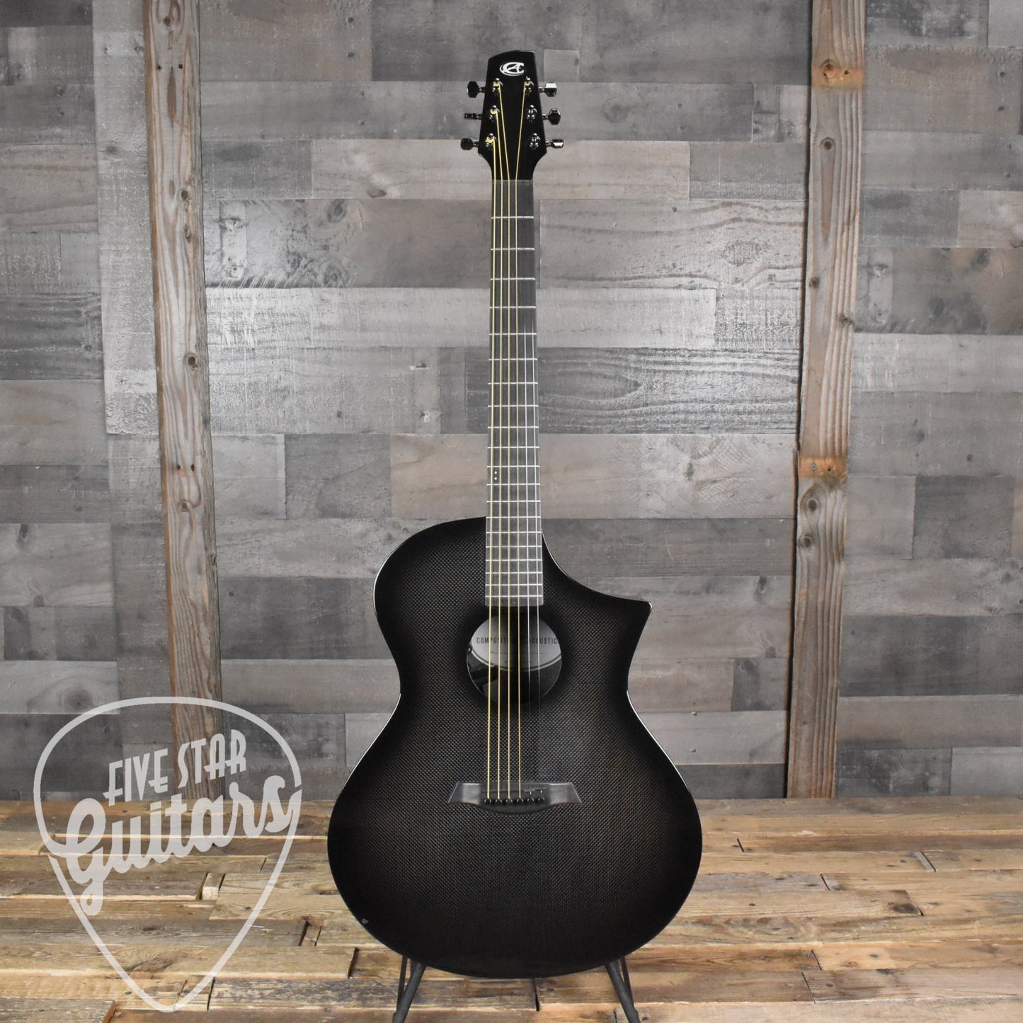 Pre-Owned Composite Acoustics GX  - Carbon Burst with Hard Shell Case