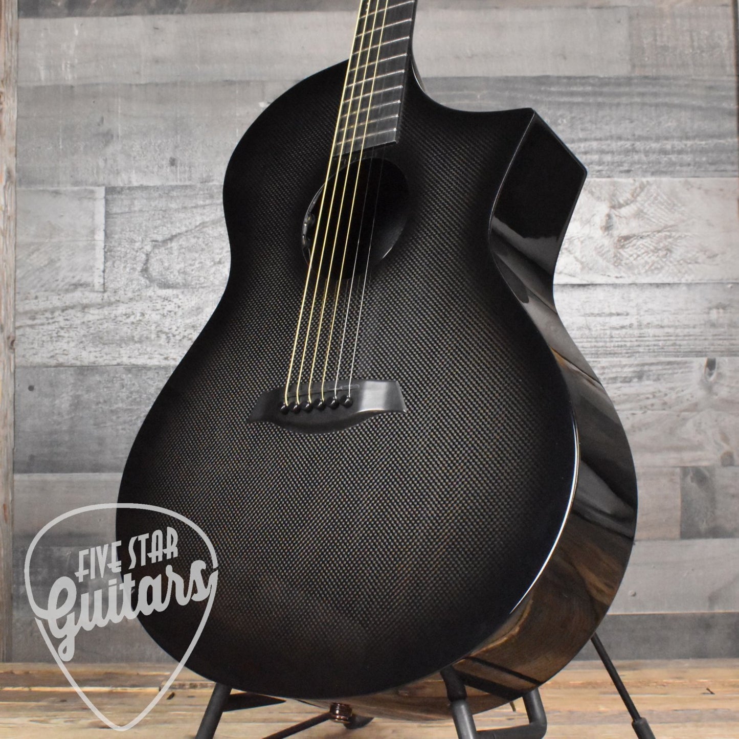 Pre-Owned Composite Acoustics GX  - Carbon Burst with Hard Shell Case