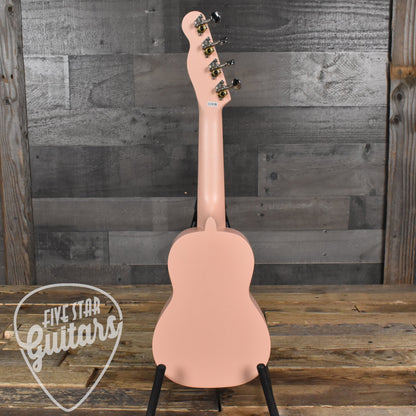 Fender Venice Soprano Ukulele Walnut Fingerboard - Shell Pink