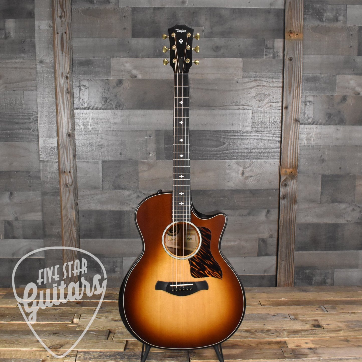 Taylor 50th Anniversary Builder's Edition 314ce LTD - Ash/Sitka Kona Burst Top with Hard Shell Case