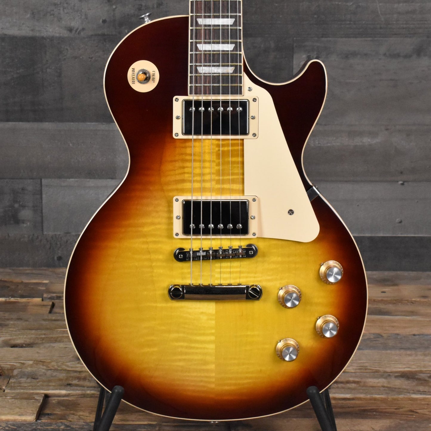 Pre-Owned Gibson Les Paul Standard 60s - Iced Tea Burst with Hard Shell Case SN: 0172