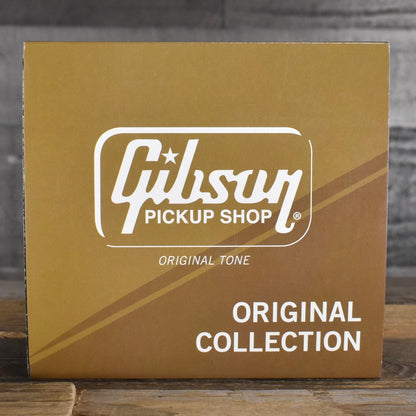 Gibson '57 Classic / '57 Classic Plus Set (Double Black Nickel Covers 2-conductor Potted Alnico 2)