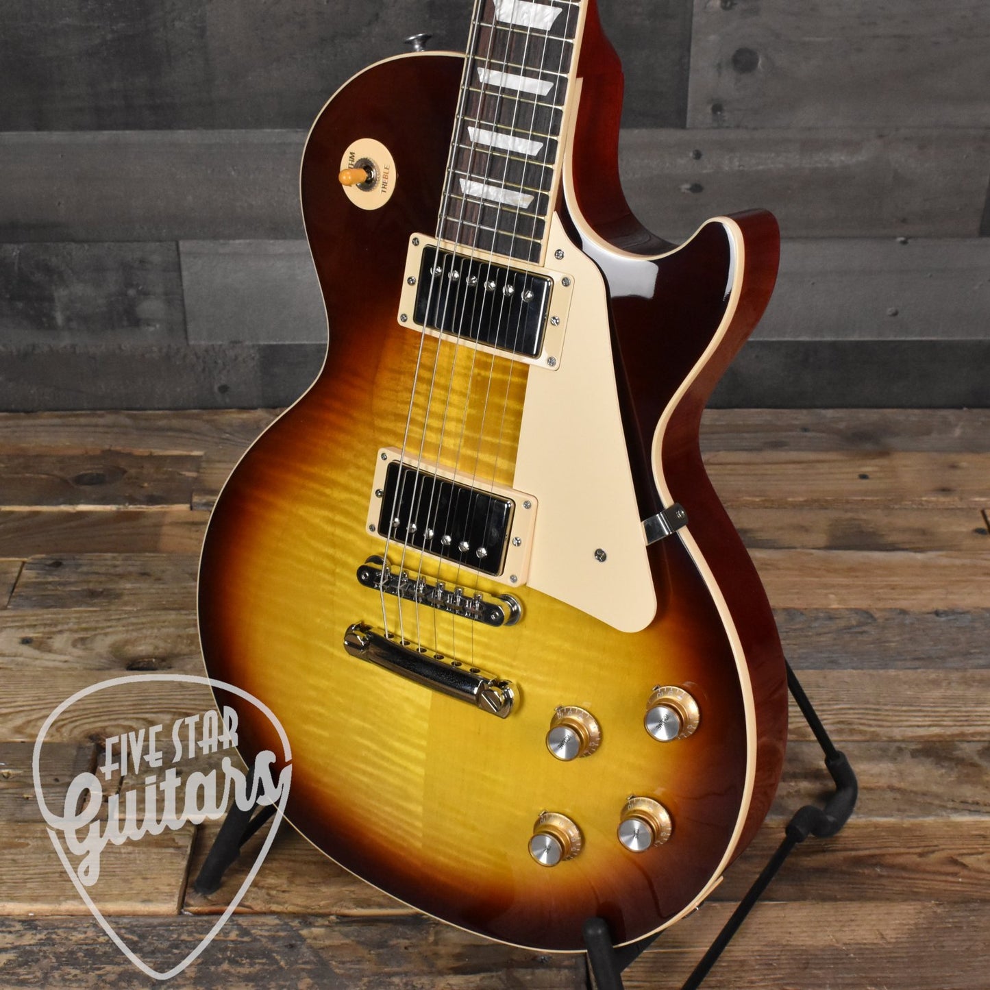 Pre-Owned Gibson Les Paul Standard 60s - Iced Tea Burst with Hard Shell Case SN: 0172