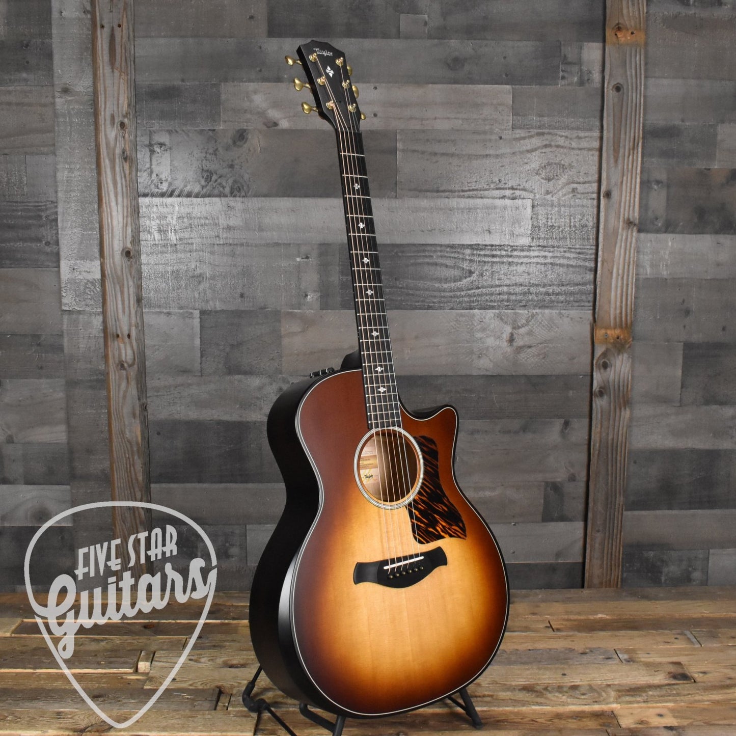 Taylor 50th Anniversary Builder's Edition 314ce LTD - Ash/Sitka Kona Burst Top with Hard Shell Case