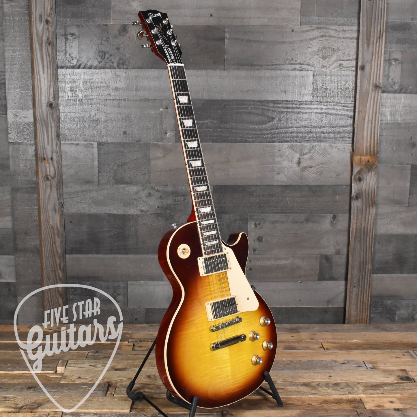 Pre-Owned Gibson Les Paul Standard 60s - Iced Tea Burst with Hard Shell Case SN: 0172