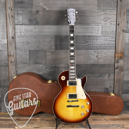 Pre-Owned Gibson Les Paul Standard 60s - Iced Tea Burst with Hard Shell Case SN: 0172