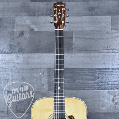 Alvarez Masterworks MD60e Dreadnought - Natural with Gig Bag