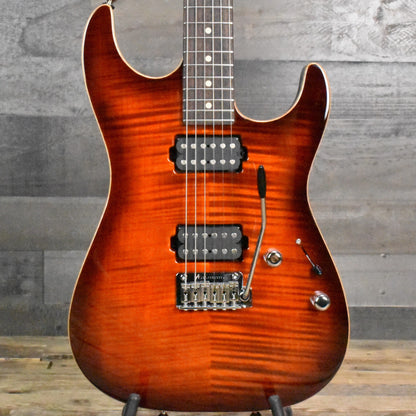 Tom Anderson Cobra S - Blood Orange Burst with Hard Shell Case