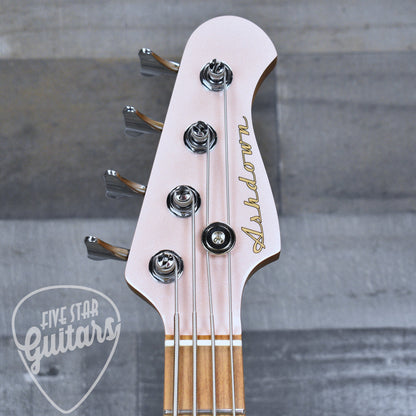 Ashdown Capri-23 Mini Bass - Shell Pink with Gigbag