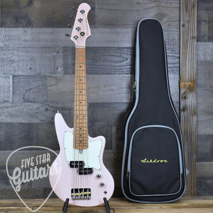 Ashdown Capri-23 Mini Bass - Shell Pink with Gigbag
