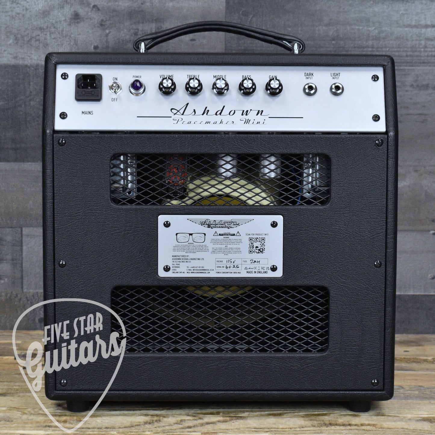 Ashdown Classic Custom Shop Peacemaker 2W 1x12" Guitar Combo Amp