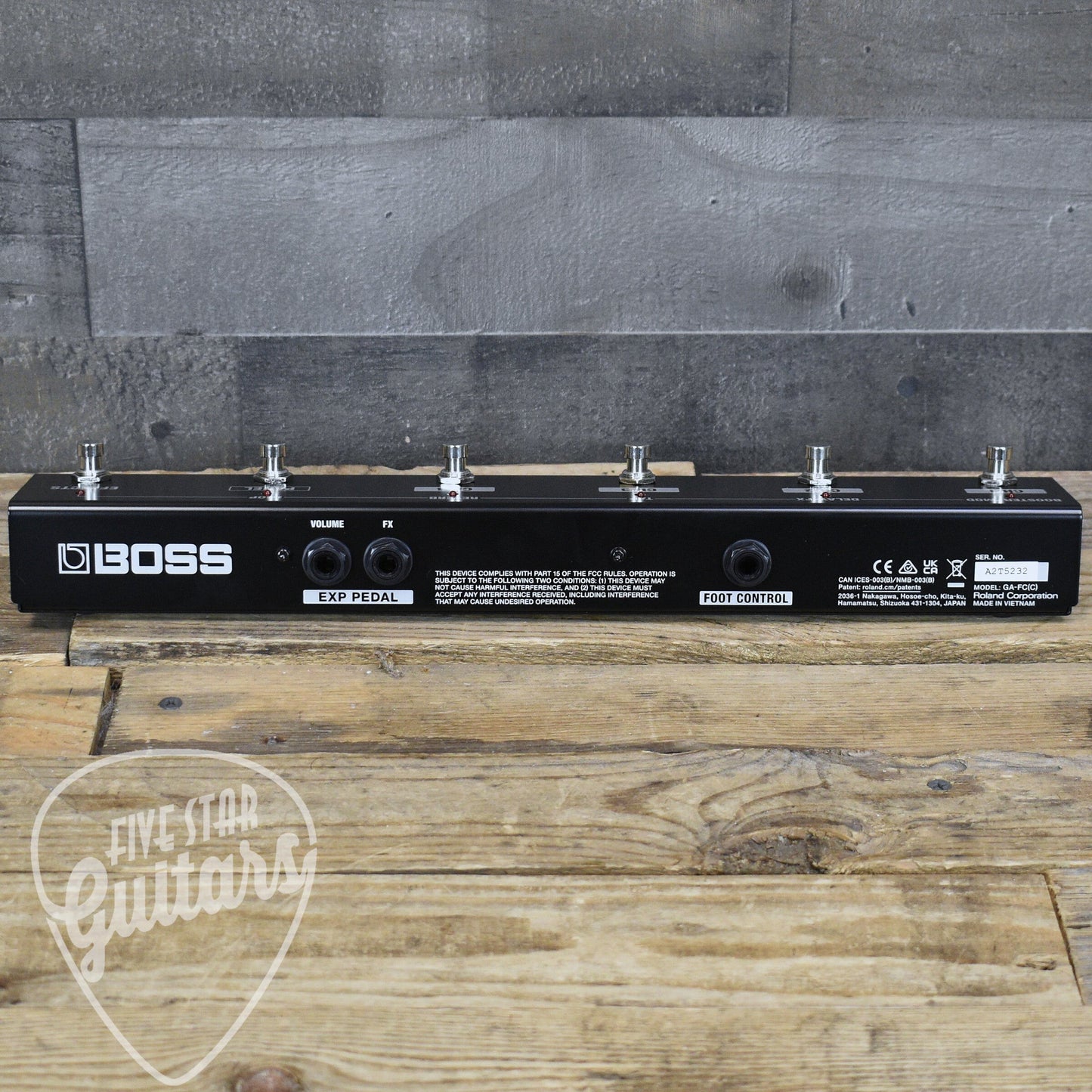 BOSS GA-FC Foot Controller