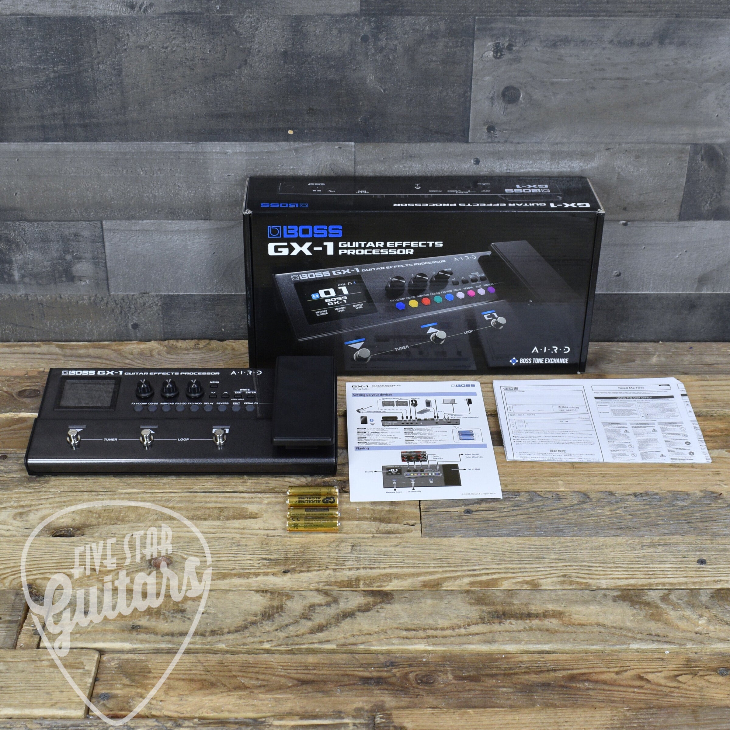 BOSS GX-1 Guitar Multi-Effect – Five Star Guitars