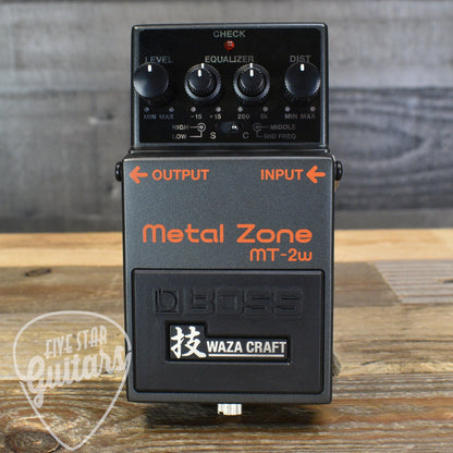 BOSS MT-2W Waza Craft Metal Zone