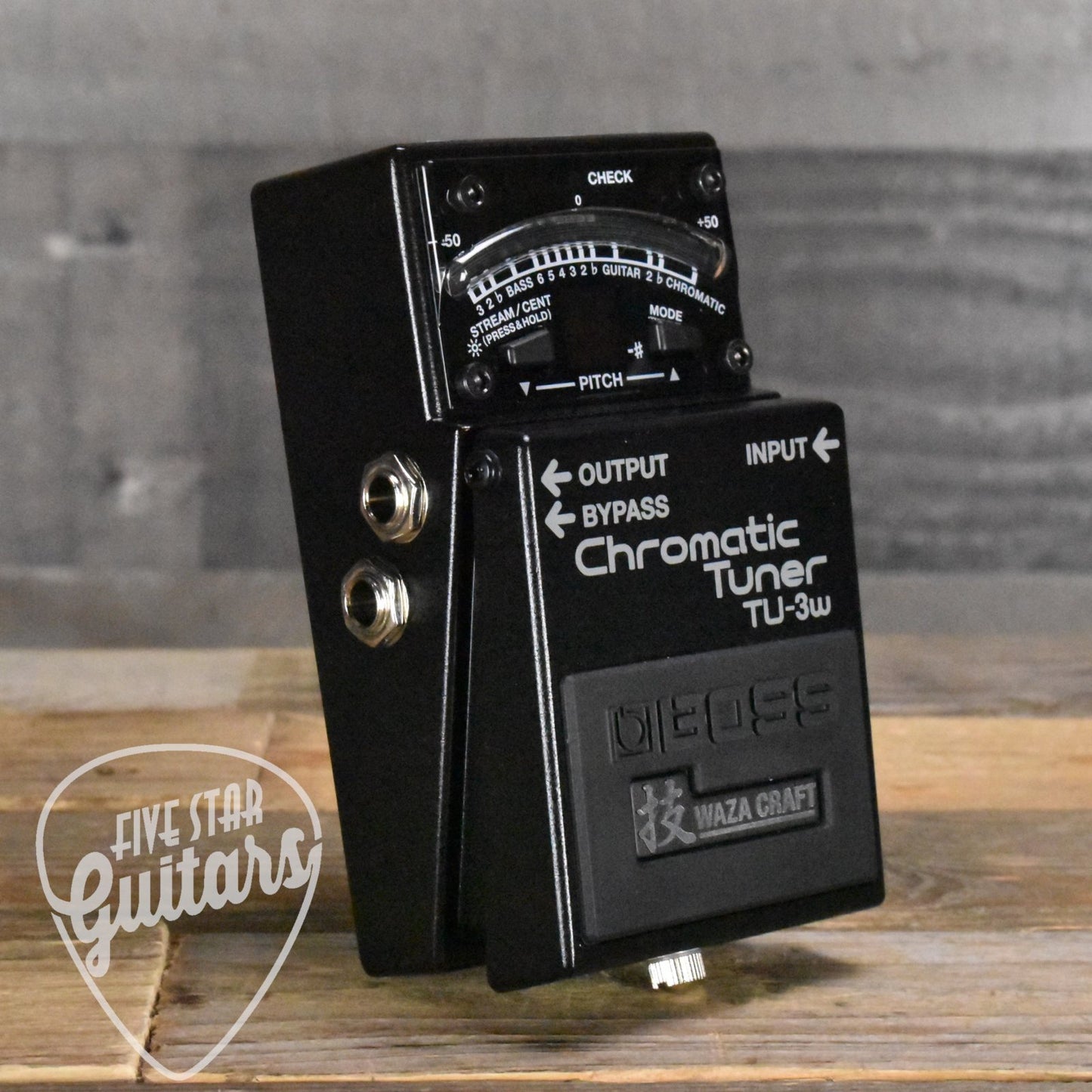 BOSS TU-3W Waza Craft Chromatic Tuner