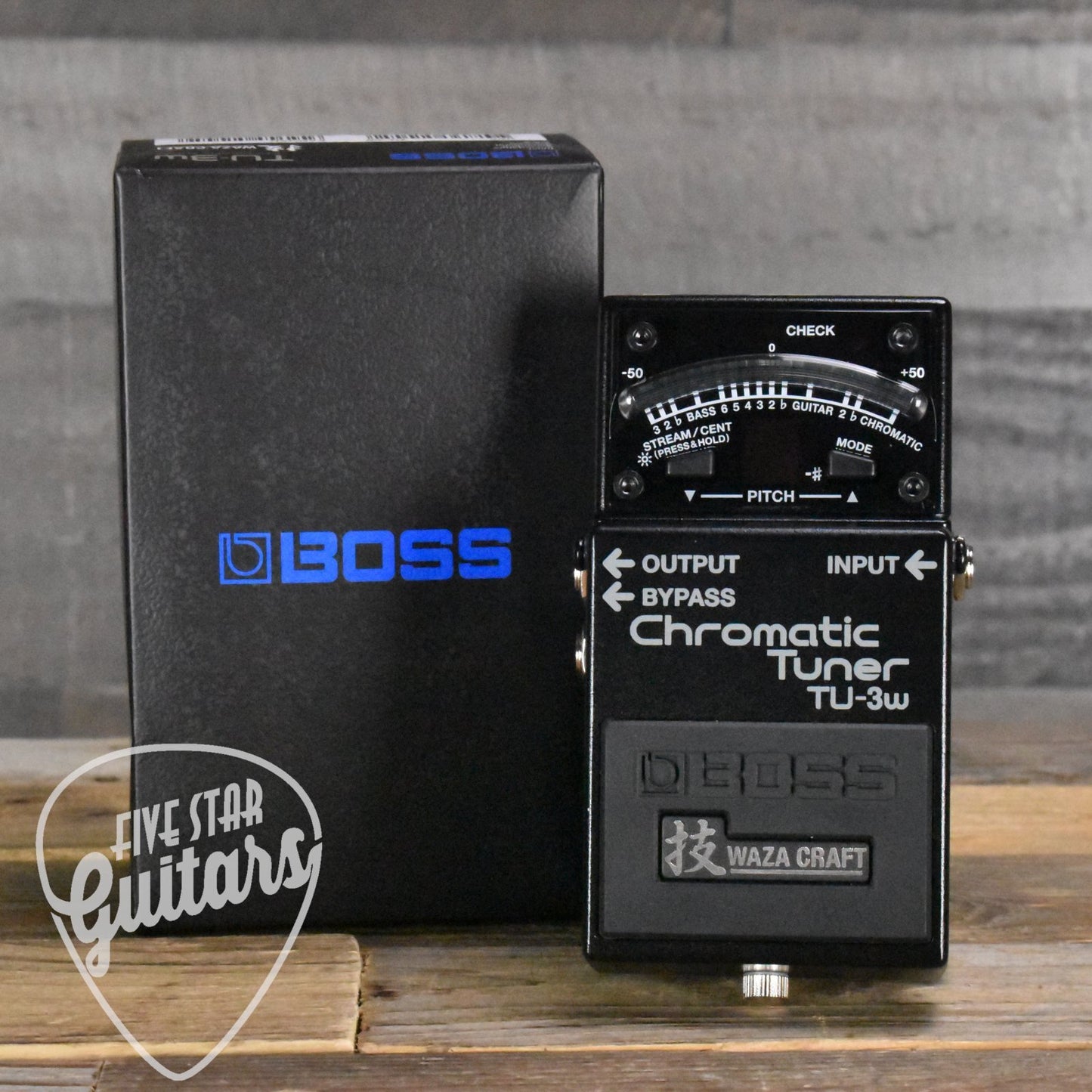 BOSS TU-3W Waza Craft Chromatic Tuner