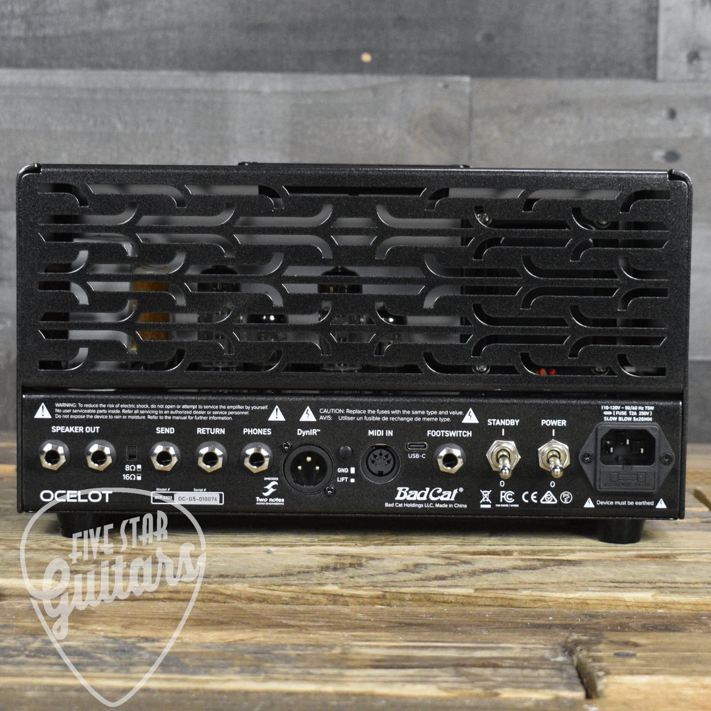 Bad Cat Ocelot 20w Lunchbox Head with footswitch