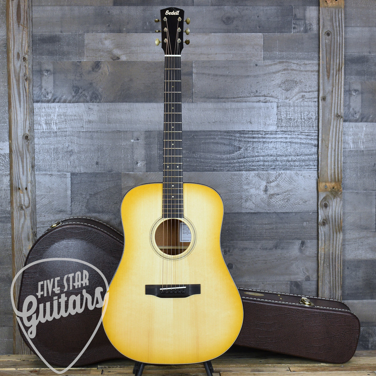 Bedell 1964 Dreadnought Adirondack Spruce/Honduran Mahogany - Special Edition with Hard Shell Case