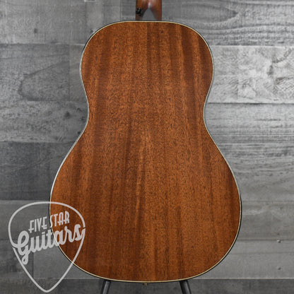 Bedell Classic Folk Parlor All Honduran Mahogany - Antique Burst with Hard Shell Case