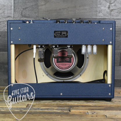 Benson Amps Monarch Reverb Plus 1 x 12 Combo - Blue Tolex Wheat Grille