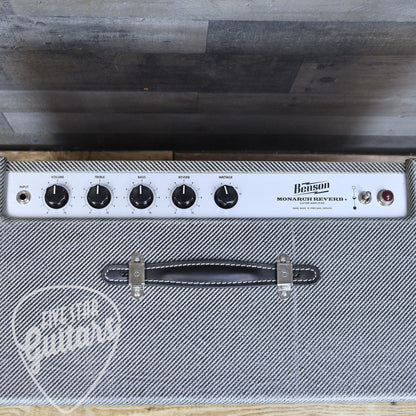 Benson Amps Monarch Reverb Plus in Premium Finish - Miss Lee with Wheat Grill
