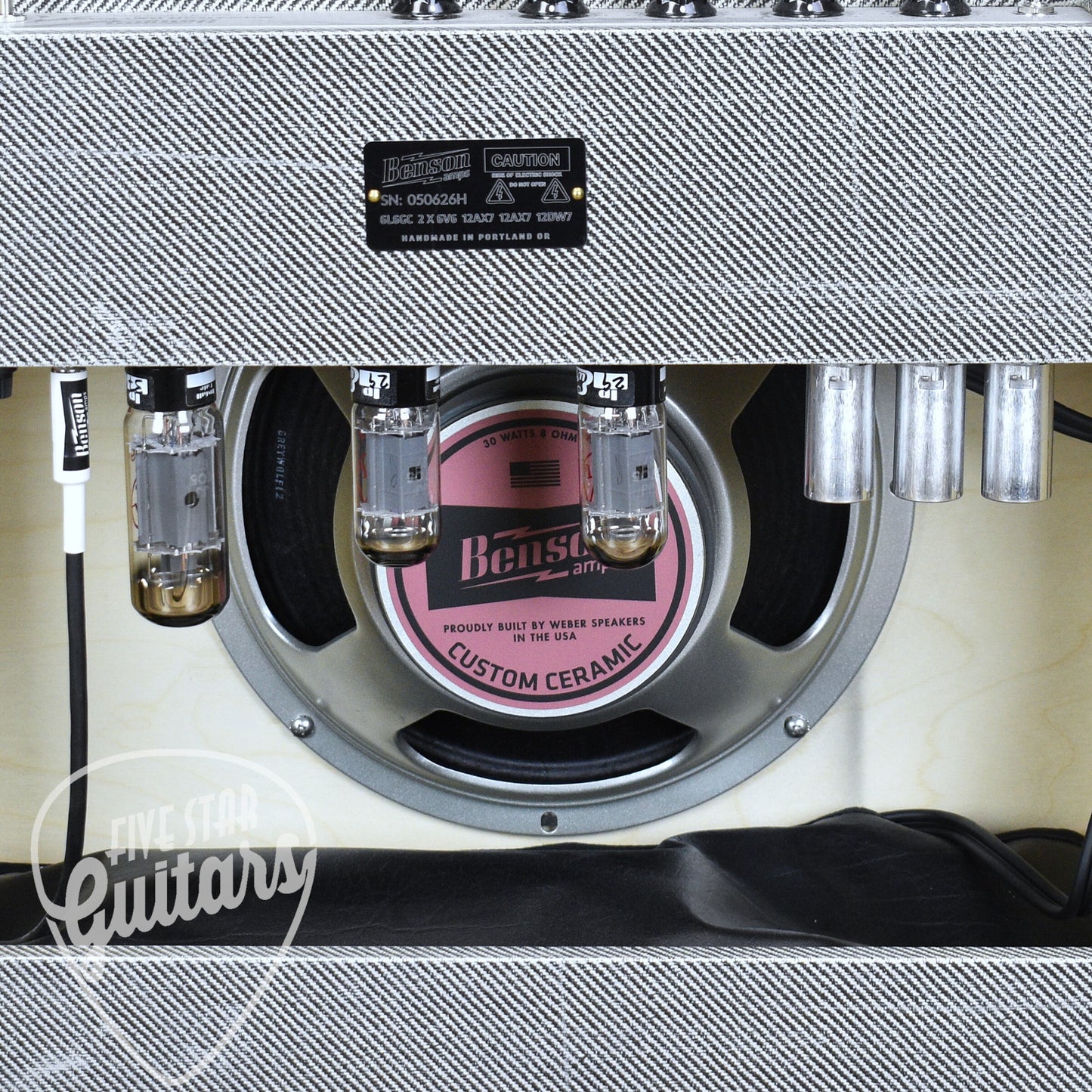 Benson Amps Monarch Reverb Plus in Premium Finish - Miss Lee with Wheat Grill