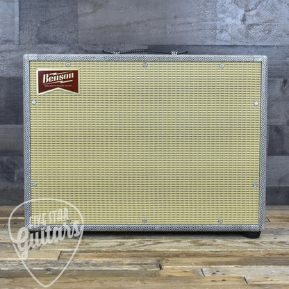 Benson Amps Monarch Reverb Plus in Premium Finish - Miss Lee with Wheat Grill