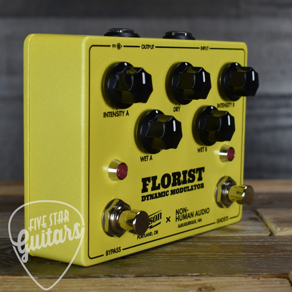 Benson Amps/Non Human Audio Florist Dynamic Modulator - Yellow