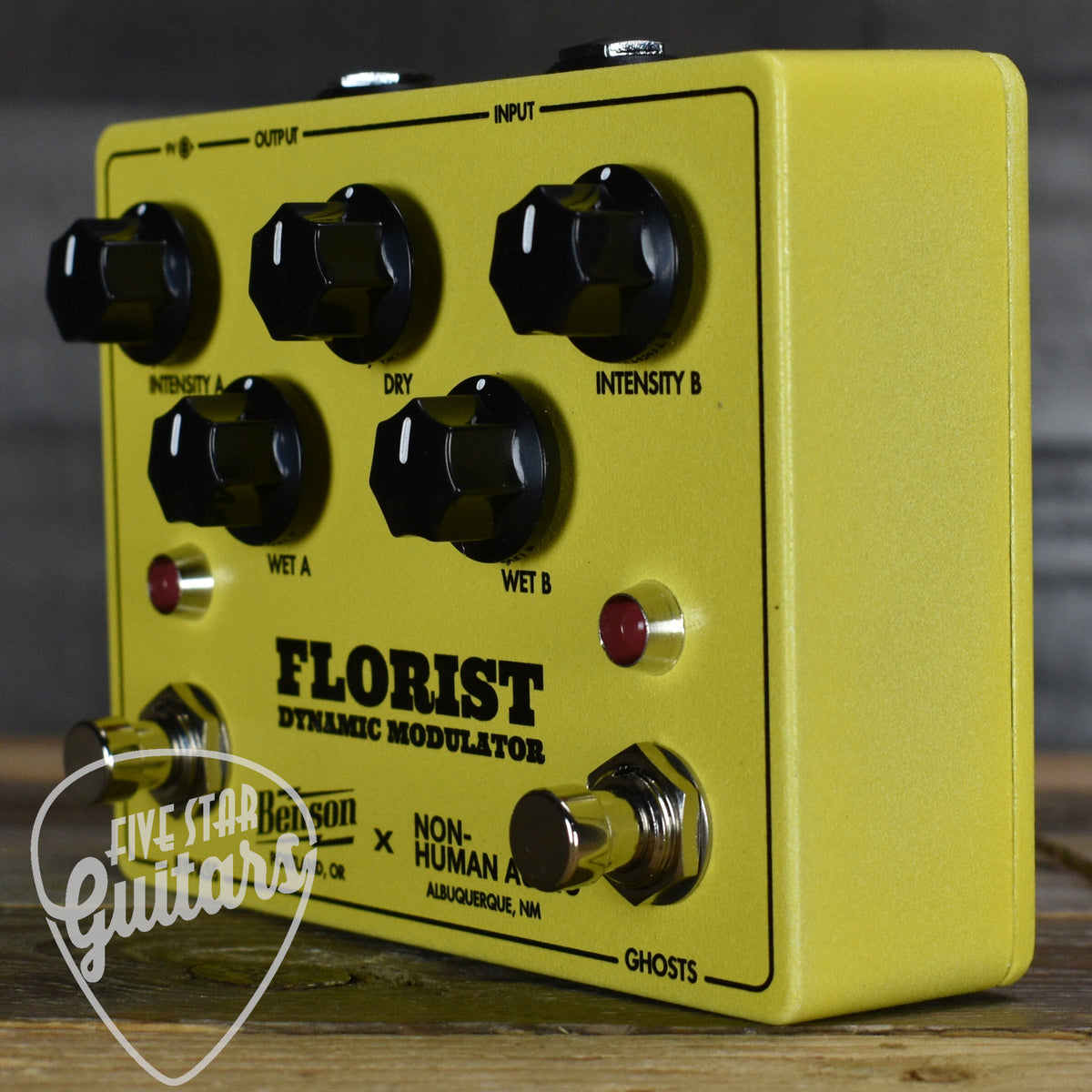 Benson Amps/Non Human Audio Florist Dynamic Modulator - Yellow