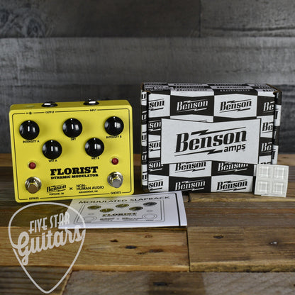 Benson Amps/Non Human Audio Florist Dynamic Modulator - Yellow
