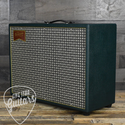 Benson Amps Earhart Reverb Plus - Green Tolex - Check Grill - Gold Piping