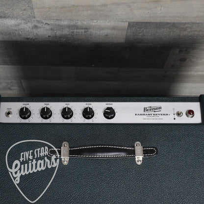 Benson Amps Earhart Reverb Plus - Green Tolex - Check Grill - Gold Piping