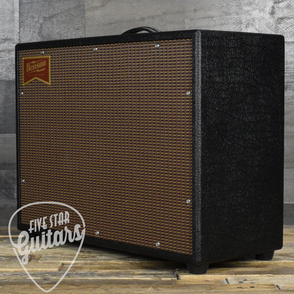 Benson Monarch Reverb Plus - Black Tolex - Oxblood Grill Cloth