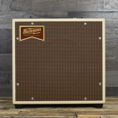 Benson Nathan Junior Combo - Blonde Tolex - Oxblood Grill Cloth