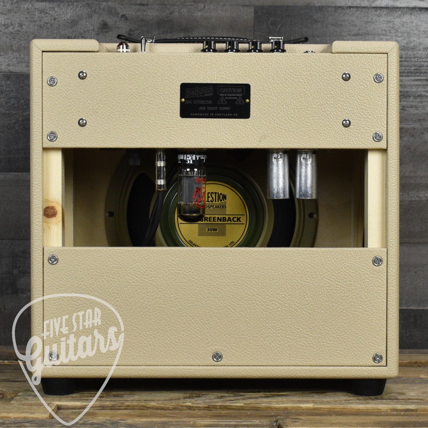 Benson Nathan Junior Combo - Blonde Tolex - Oxblood Grill Cloth