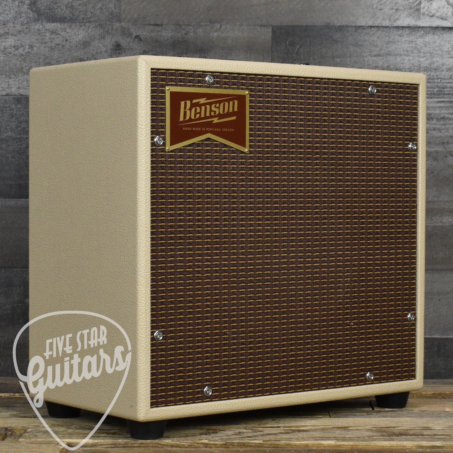 Benson Nathan Junior Combo - Blonde Tolex - Oxblood Grill Cloth