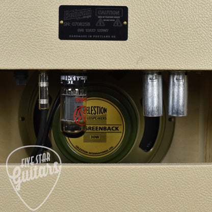 Benson Nathan Junior Combo - Blonde Tolex - Oxblood Grill Cloth