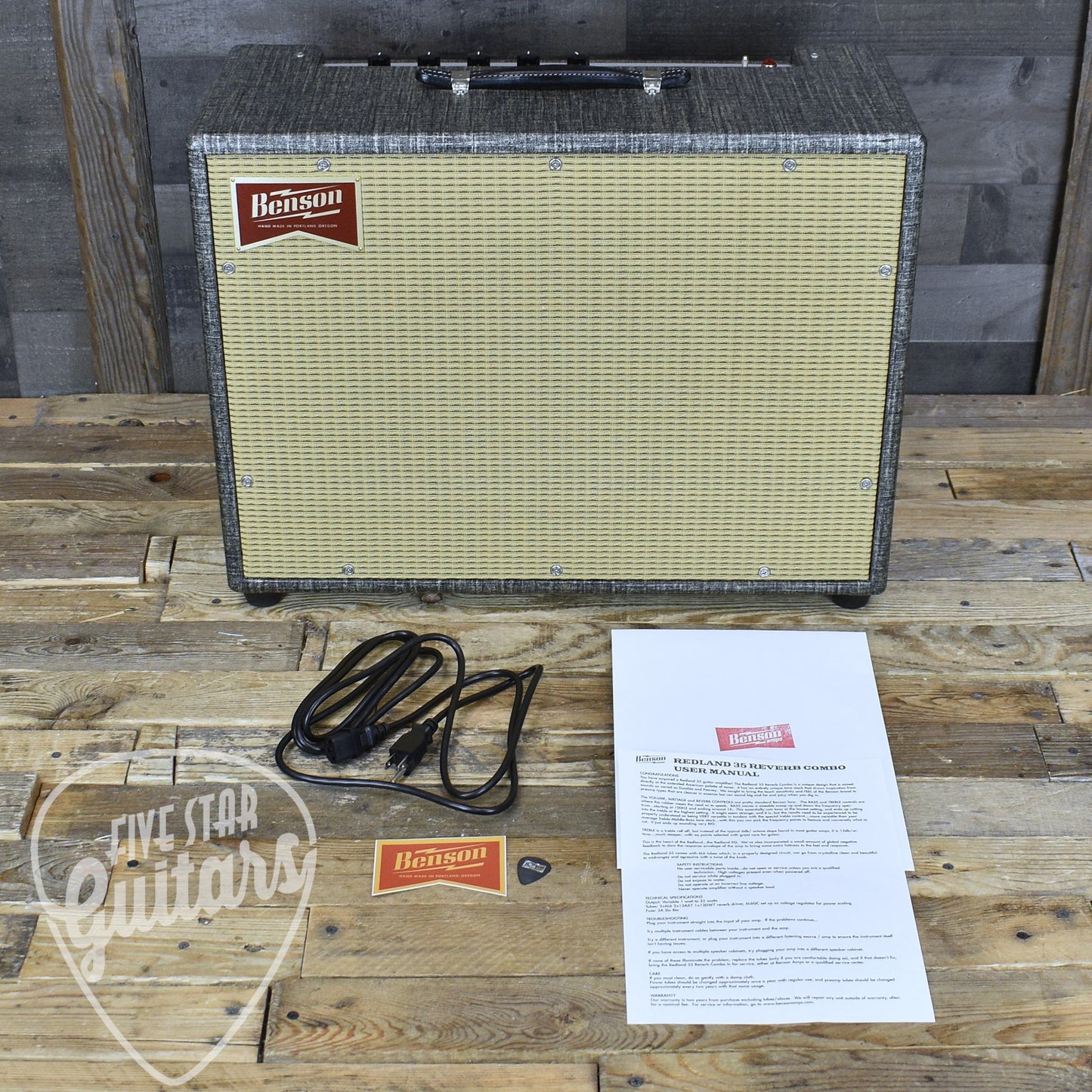 Benson Redland 35 - Night Moves with Wheat Grille